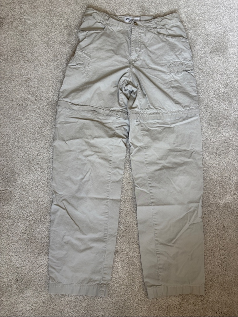 Columbia Women's Khaki Convertible Cargo Pants